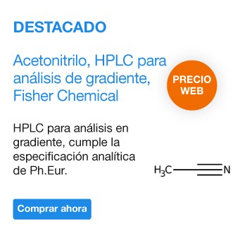 Acetonitrilo, HPLC para análisis de gradiente, Fisher Chemical