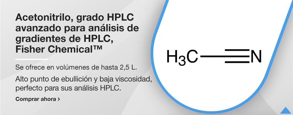 Acetonitrilo, grado HPLC avanzado para análisis de gradientes de HPLC, Fisher Chemical™