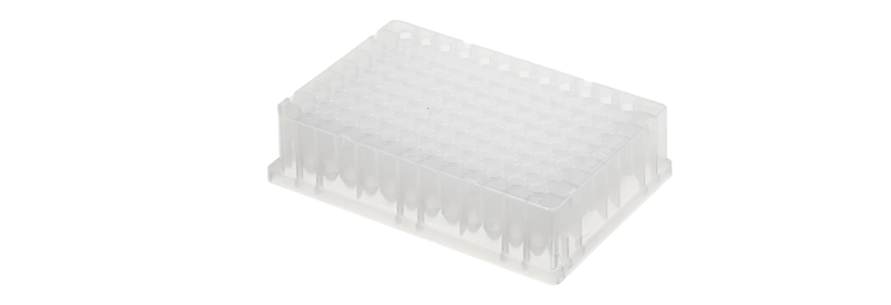 Thermo Scientific™ Abgene™ 96 Well 0.8mL Polypropylene DeepWell™ Sample Processing & Storage Plate for Genomics and NGS library preparation