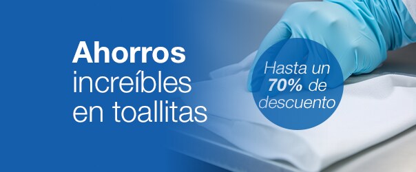 Ahorros increíbles en paños de limpieza