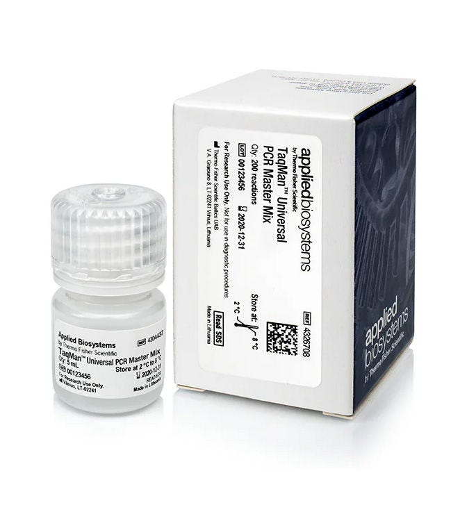 Mezclas maestras de PCR en tiempo real