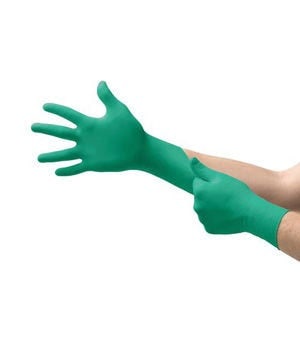 Ansell TouchNTuff™ Guantes desechables de nitrilo verde con polvo