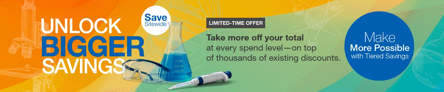 Take more off your total at every spend level and save up to $350 on top of thousands of existing discounts.