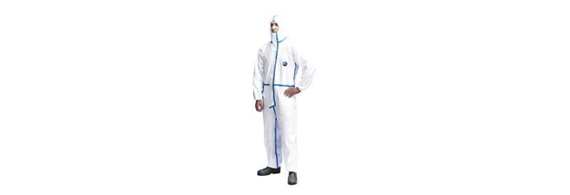 DuPont™ Tyvek 600 Plus White Hooded Coverall
