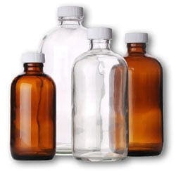 Round Glass Bottles