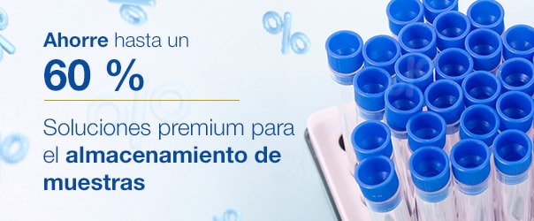 Soluciones premium para almacenamiento de muestras