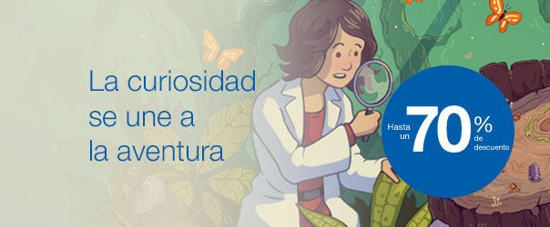 La curiosidad se une a la aventura