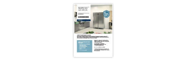 Oferta de garantía de 5 años de Liebherr