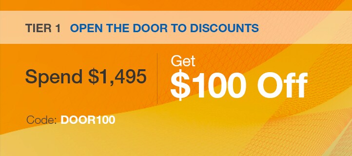 Open the Door to Discounts