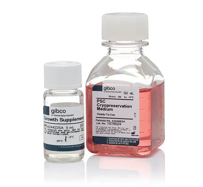 Medios y reactivos de crioconservación