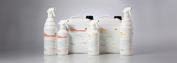 Limpiadores y desinfectantes para entornos controlados