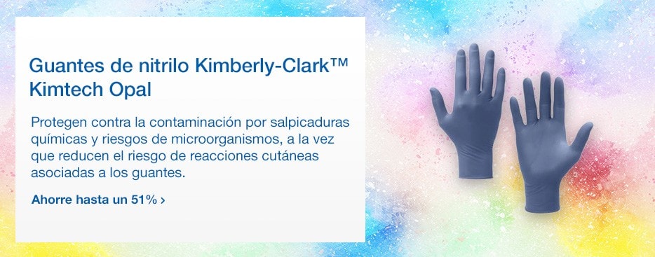 Guantes de nitrilo Opal de Kimberly-Clark Kimtech