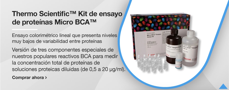 Thermo Scientific™ Kit de ensayo de proteínas Micro BCA™