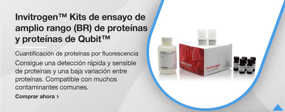 Invitrogen™ Kits de ensayo de amplio rango (BR) de proteínas y proteínas de Qubit™